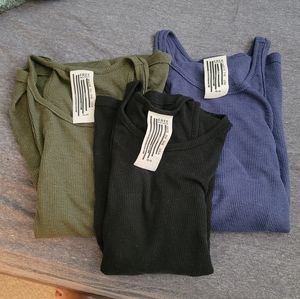 Set of 3 Free People Tanks